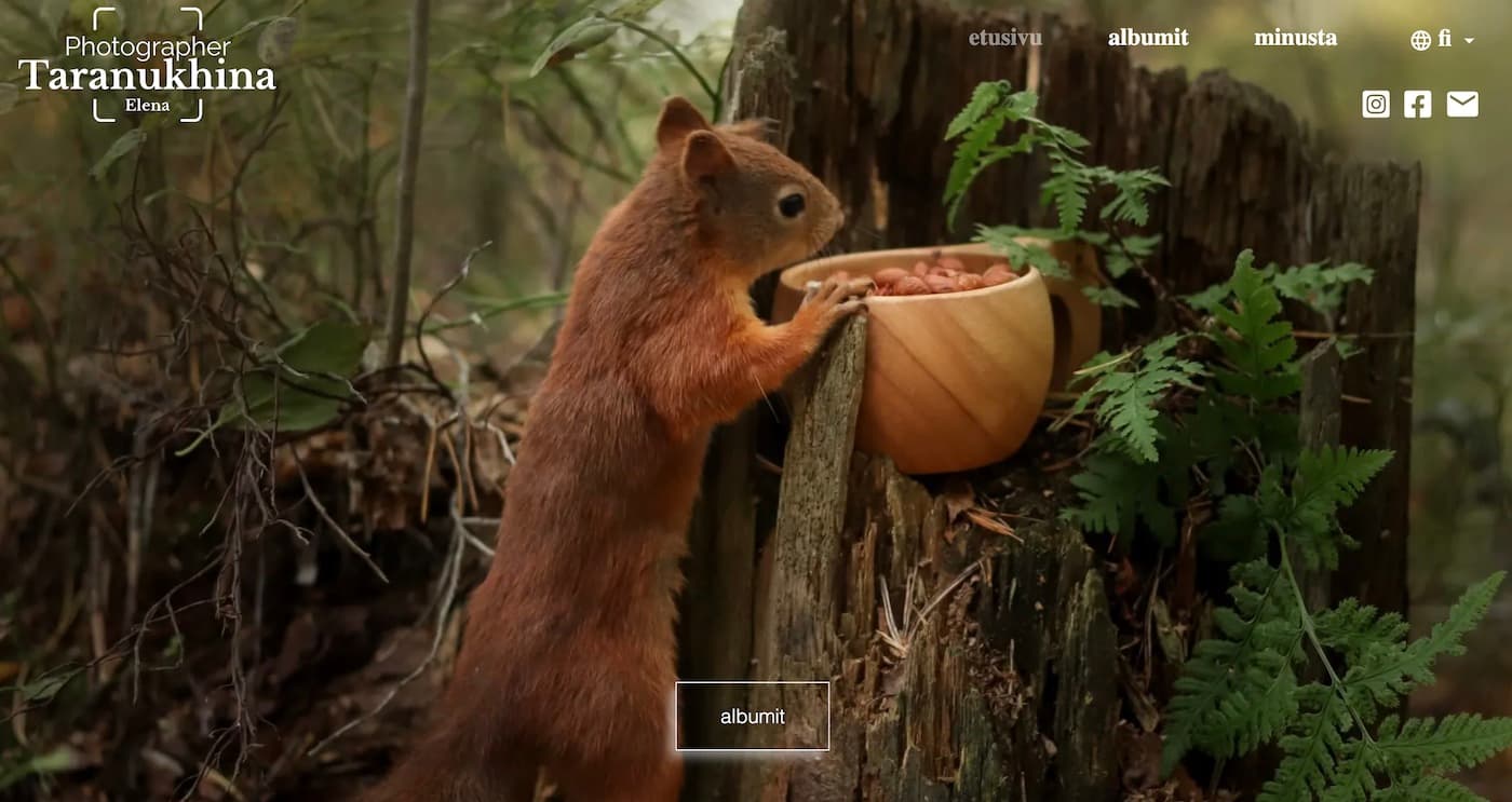 Photographer Portfolio